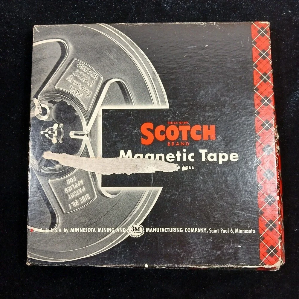 Audio SCOTCH MAGNETIC TAPE 3M - Picture 1 of 7